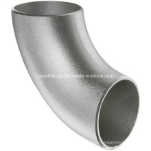 Ss Stainless Steel 90 Degree Lr Elbow Bw Pipe Fittings with PED